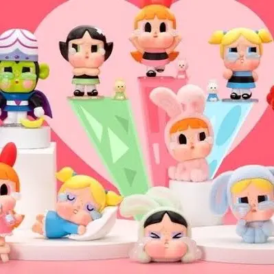 CRYBABY x Powerpuff Girls Series Figure Blind Box Original 3
