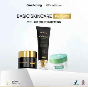 CAN BEAUTY BASIC SKINCARE ( MOIST HYDRATING OR MOIST CALMING GLOW )