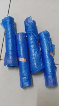 Product Review of RinggitHomeShop Garbage Rubbish Plastic Bag comes with string (Plastik sampah bertali) 1 roll x 15pcs High Capacity Volume Besar from M**a 0