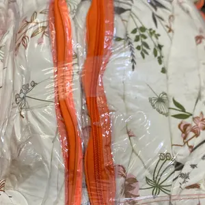 Bedcover Set Motif Theresia - Bunga - Putih  - Mewah - 90x200 - 200x200 - Evedaily