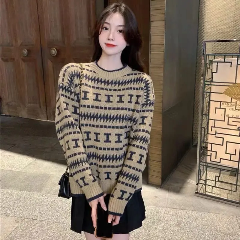 pullover sweater rajut wanita 0