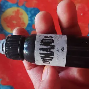 30ml 60ml 120ml Tinta Tato Dynamic Hitam Black Ink Tattoo Tato Pigmen Tinta