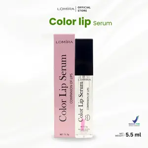 Lomira Color Lip Serum 5,5 Gr Melembabkan Kulit Bibir Companion Of Lips Serum Bibir BPOM LOM-COLOR-LIP Merawat Bibir Pecah-Pecah Hidrasi Vitamin BPOM Kering Perawatan Pemerah