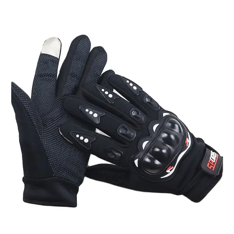 TaffSPORT Sarung Tangan Motor dengan Touch Screen Size L - MCS-01C - Black 0