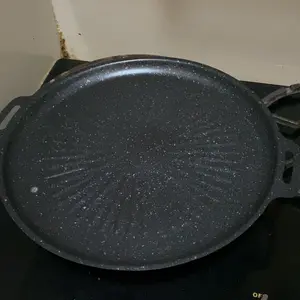 [READY STOCK] Wajan Pemanggang Grill Pan Korean BBQ Premium Anti Lengket Alat Panggangan Daging Tumis Serbaguna