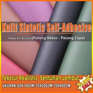 【Anti Jamur Tropis】Stiker Kulit Lychee Self-Adhesive Anti Lembap Untuk Iklim Indonesia