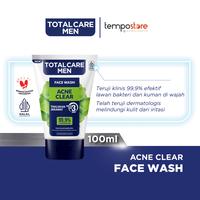 Gambar Total Care Men Face Wash Acne Clear 100ml [1pcs] - Sabun Wajah Pria Lawan Jerawat dari TempoStore Kota Administrasi Jakarta Timur 1 Tokopedia