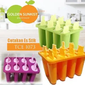 Cetakan Ice Cream Golden Sunkist / Cetakan Es Krim,Puding,Coklates dl - Hijau