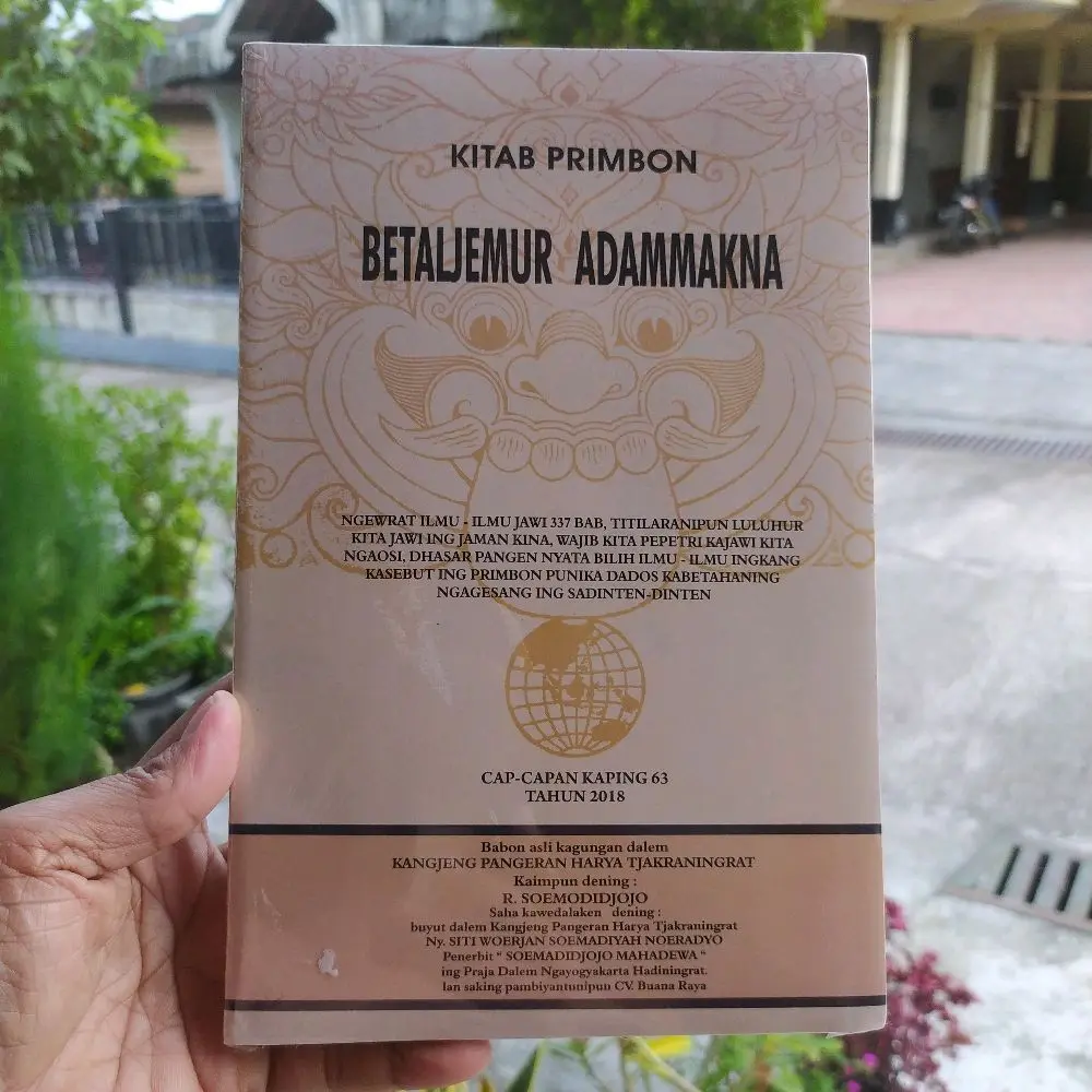 Kitab Primbon Jawa BETALJEMUR ADAMMAKNA Paling Laris Best Seller