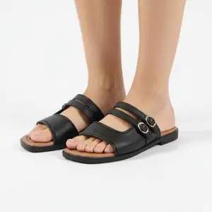 Sandal Flat Wanita Sendal Teplek Kekinian Cantik Elegan Pijakan Empuk