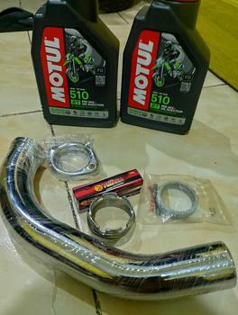 Product Review of LEHER KNALPOT TANPA DOUBLE PLAT RX KING PLUS KLEMAN PLUS MUR FULLSET LEHER KNALPOT TANPA DOUBLE PIPA KOMPLIT from B**y M**a I** 0