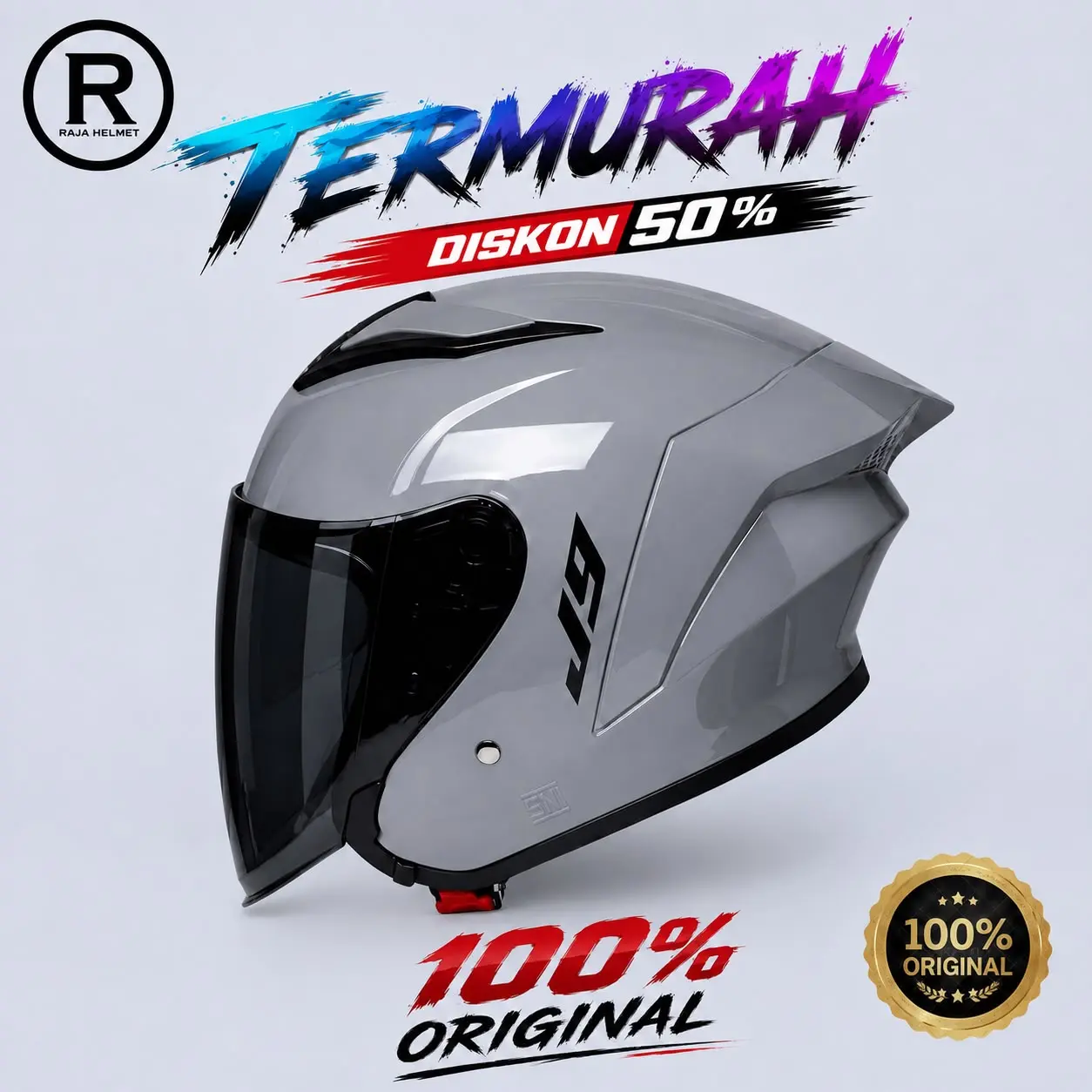 Helm XYZ J9\J5 Helm Kekinian Produk SNI untuk Laki-Laki dan Perempuan - Motorcycle