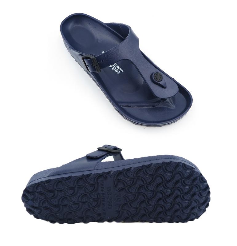 Fashion Paolo Unisex Rubber Slippers in 2 Colors (2565) kate middleton wedge heels butlins slide woman kuning lisa open toe court 2
