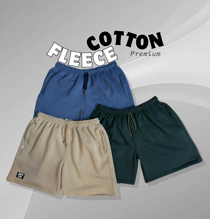 PROMO!!! Celana Pendek / Short Pants Bahan Katun Fleece Premium Pria Wanita | Celana Olahraga | Celana Santai 1
