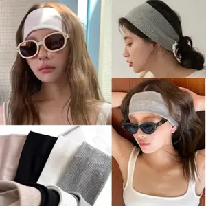 Bandana Korea Bandana Kaos Headband Bandana Kain Bando Kasual Bandana Import Gaya Ala Korea Ikat Kepala Knit Head Band Korean Headband