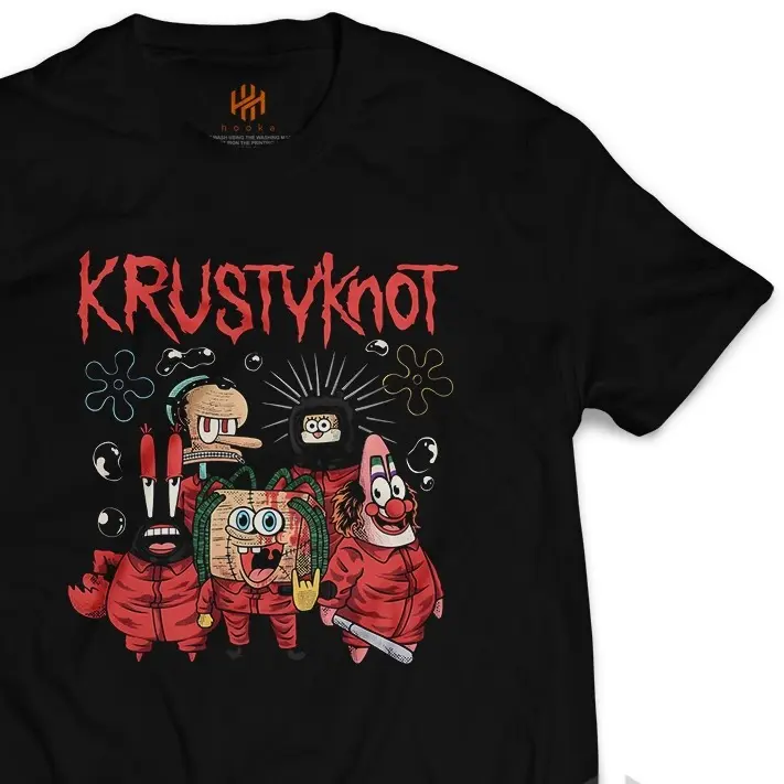Kaos Slipknot - Krustynot Tshirt Distro Band Metal Katun 24s