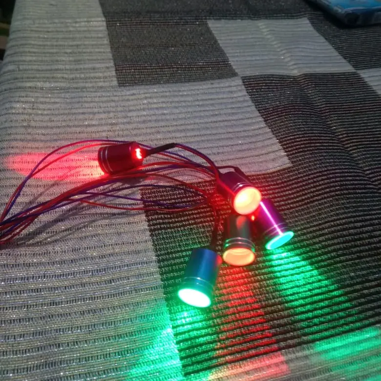Lampu miniatur sound Usb isi 5 lampu 3
