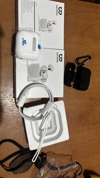 Product Review of 【GOOJODOQ】 J201 Earphone bluetooth TWS-A6 pro Earphone Nirkabel Headset Bluetooth 5.3 earphones BT Handset Bluetooth Headphone Wireless Earbuds Bass from y**. 0