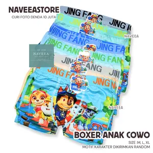 12pcs Cd Celana Dalam Boxer Anak Laki-Laki Cowok Motif Campur Lusinan Murah - NVA0674