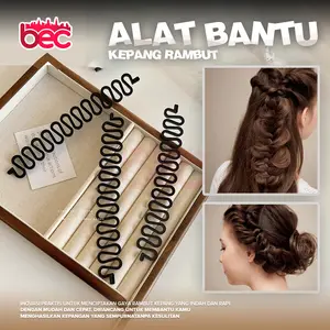 [BEC] Alat Bantu Kepang Rambut | Braiding Tool Pemintal Rambut | Alat Penataan Desain Rambut