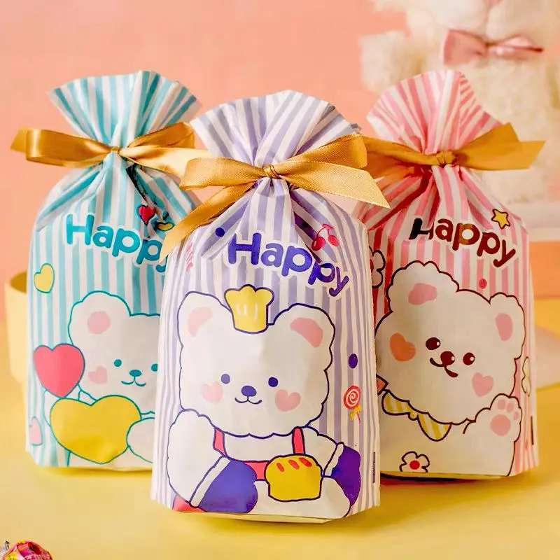 Túi đựng quà nơ buộc - Túi đựng quà cute