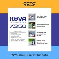 Gambar (Best Deal) KOVA [COD] Electric Spray Gun X 350 Mesin Cat Listrik Set Elektrik Paint - Yellow dari Goto Living Kota Tangerang 4 Tokopedia