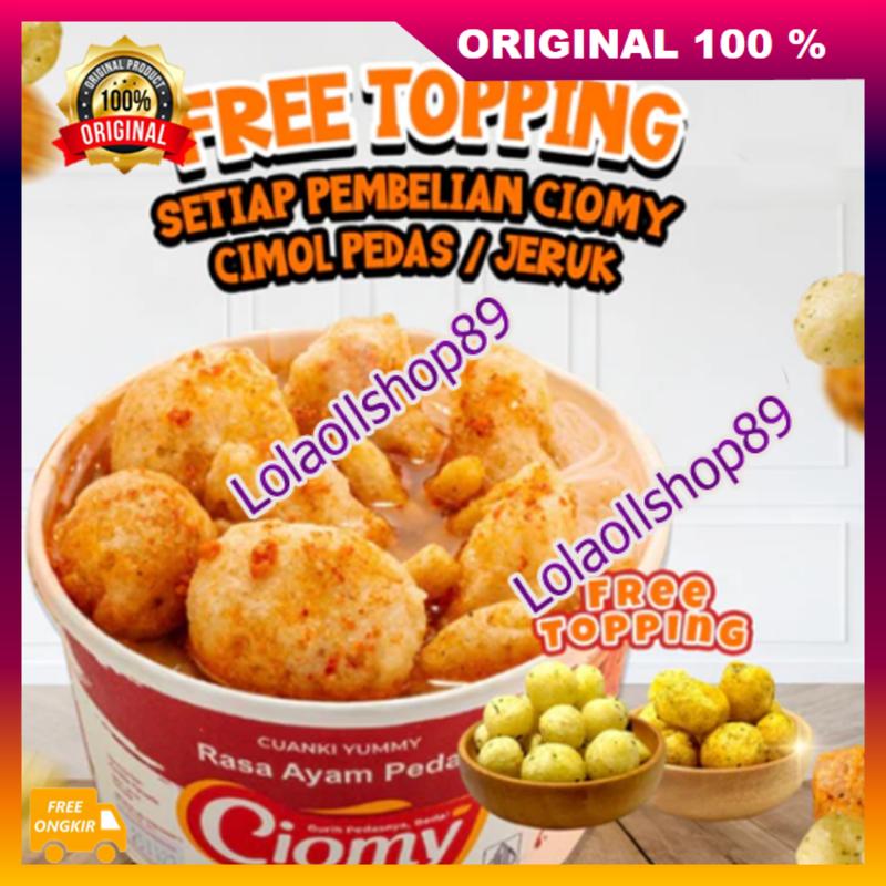 CUP BESAR Ciomy Cuanki Ayam Pedas Cuangki Ciomy Halal Non MSG ORIGINAL 2