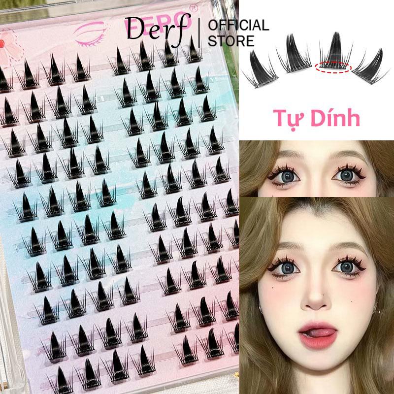 mi giả tự dính Lông mi giả mi tai thỏ tự nhiên,   mi anime giả ,Có Thể Tái Sử Dụng, Thích Hợp Cho Người Mới Bắt Đầu,  Mỹ Phẩm