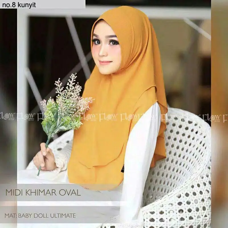 JILBAB INSTAN KHIMAR CERUTY BEBY DOLL PREMIUM 1