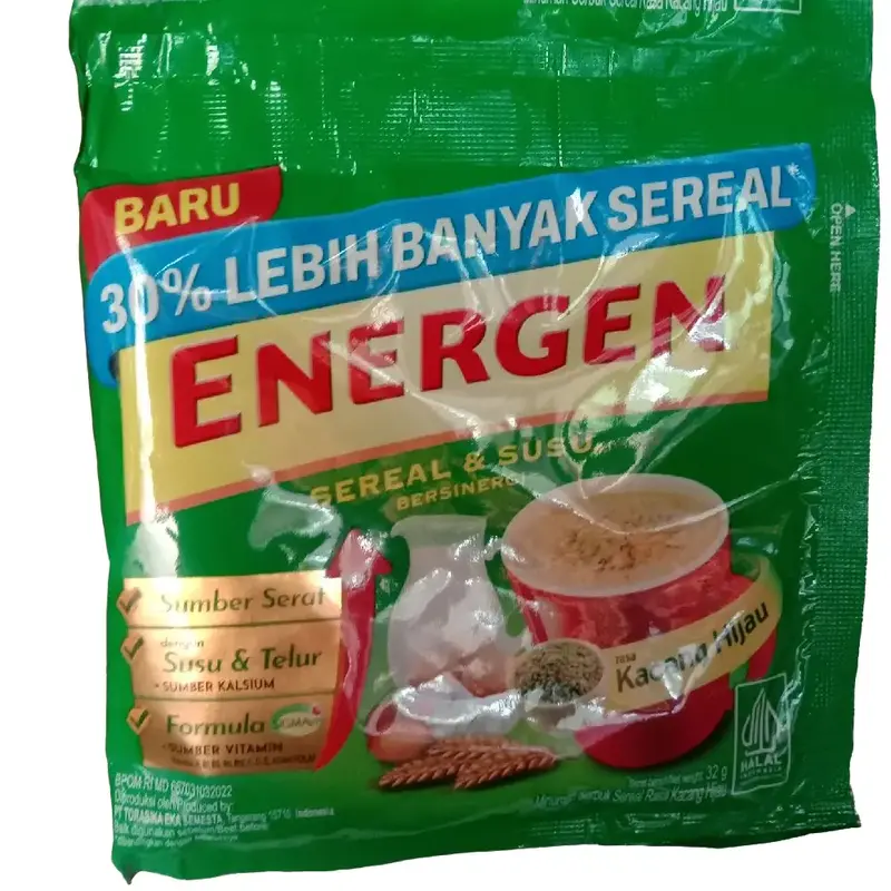 Energen sereal Kacang hijau 32gr Renteng 0