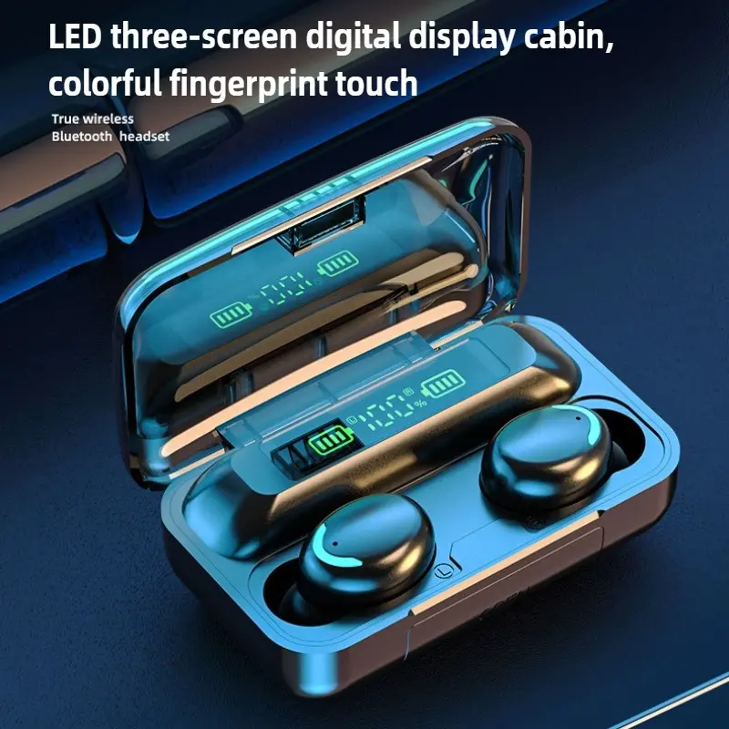 Stereo Bluetooth 5.0 Gaming Headset: Low Latency Connection for HiFi Quality Sound, Long Battery Life with Intelligent Noise Reduction, High Aesthetics and High Quality Feel