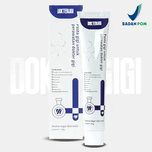 DOKTERGIGI Pasta Gigi Herbal Biofarmasi【BPOM】– Perbaiki Gigi Goyang, Gusi Sehat, Nafas Segar, Whitening, Bebas Karang Gigi
