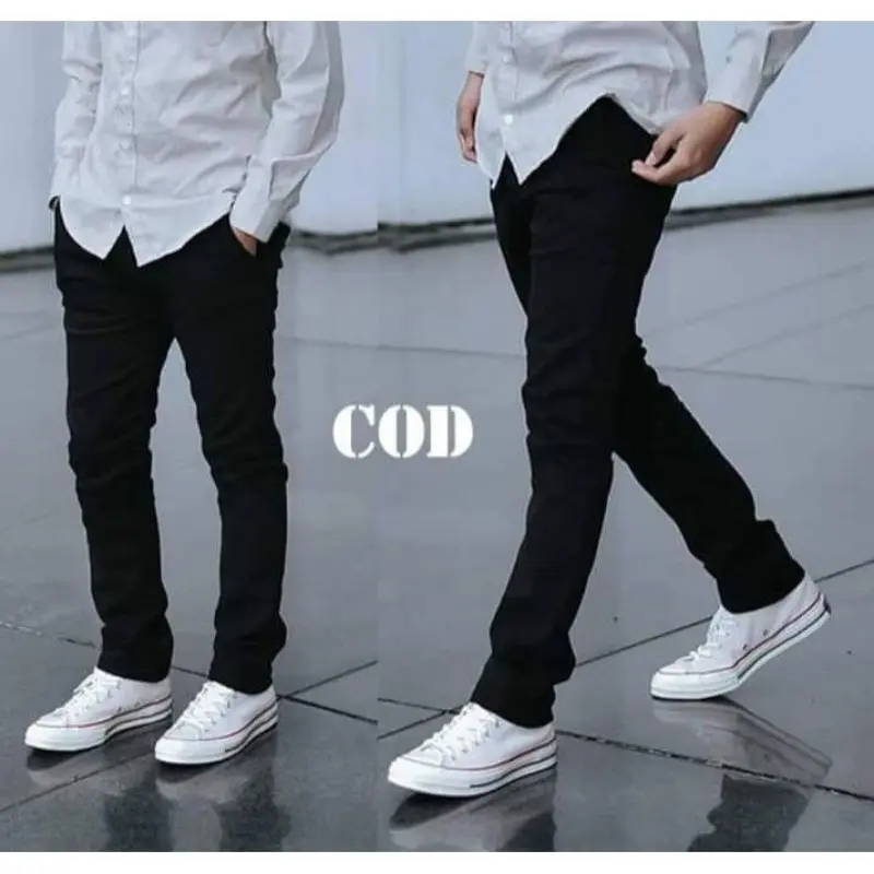 [TERLARIS] CELANA PANJANG PRIA UKURAN 27-38 PREMIUM QUALITY CHINOS SLIMFIT COWOK SKINNY POLOS COWOK