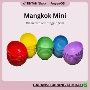 Mangkok mini untuk Bubur dan kuah dapat 12 pcs Viral Murah Langsung dari Pabrik