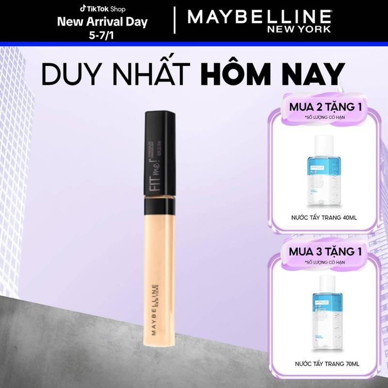 Kem che khuyết điểm đa năng Maybelline New York Fit Me Concealer 6.8ml - 10 Light