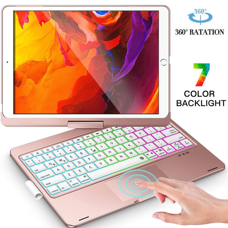Vỏ bàn phím Touchpad cho iPad 10.2 7th 8th 9th gen 10th thế hệ 10.9 " gen 7 8 9 10 Bluetooth không dây, bàn phím trackpad cho iPad Pro 11 2020 2021 2022 pro 10.5 air 3 4 5