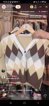 Product Review of New Rajut & Cardigan Wanita Premium No Brand Atasan Outer Tebal Baju Motif Sweater from A**a 1