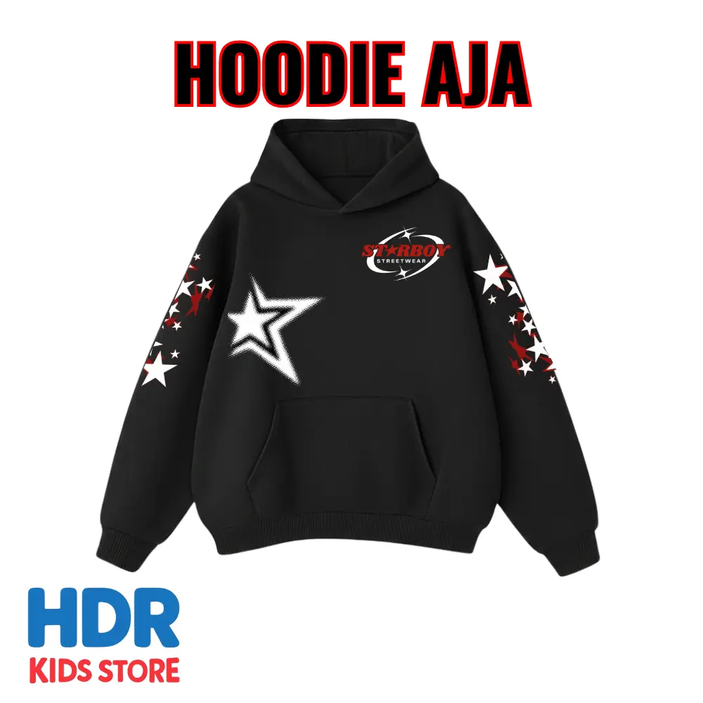 HITAM HOODIE AJA