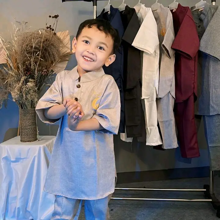 Koko Anak Madinah Premium by Devbabykids Baju Kurta Katun Muslim