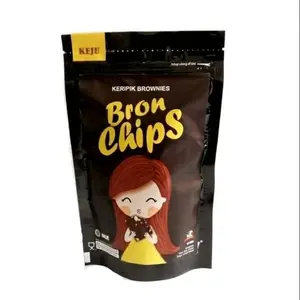 Bronchips Keripik Brownies Keju Kacang Greantea ChocoChips 60gr