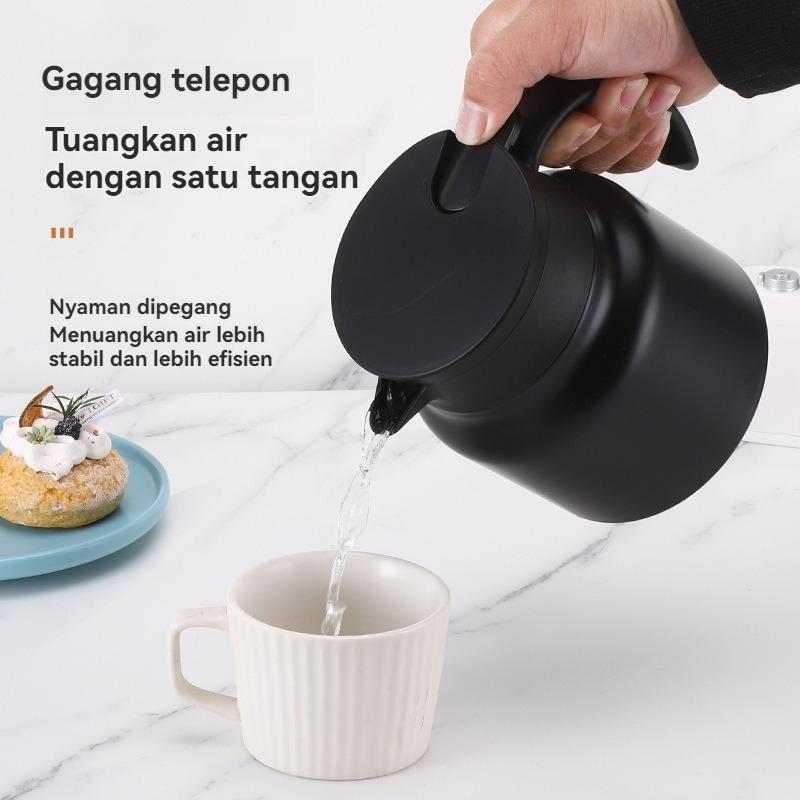Promo Teko Rebus 316 Stainless Steel 1000ML Mode Teh & Kopi. Bahan Premium Anti Karat. Isolasi Panas. Cocok buat di Rumah, Kantor, Bepergian. Harga Terjangkau! Promo Teko Rebus 316 Stainless Steel 1000ML Mode Teh & Kopi. Bahan Premium Anti Karat. Isolasi Panas. Cocok buat di Rumah, Kantor, Bepergian. Harga Terjangkau!