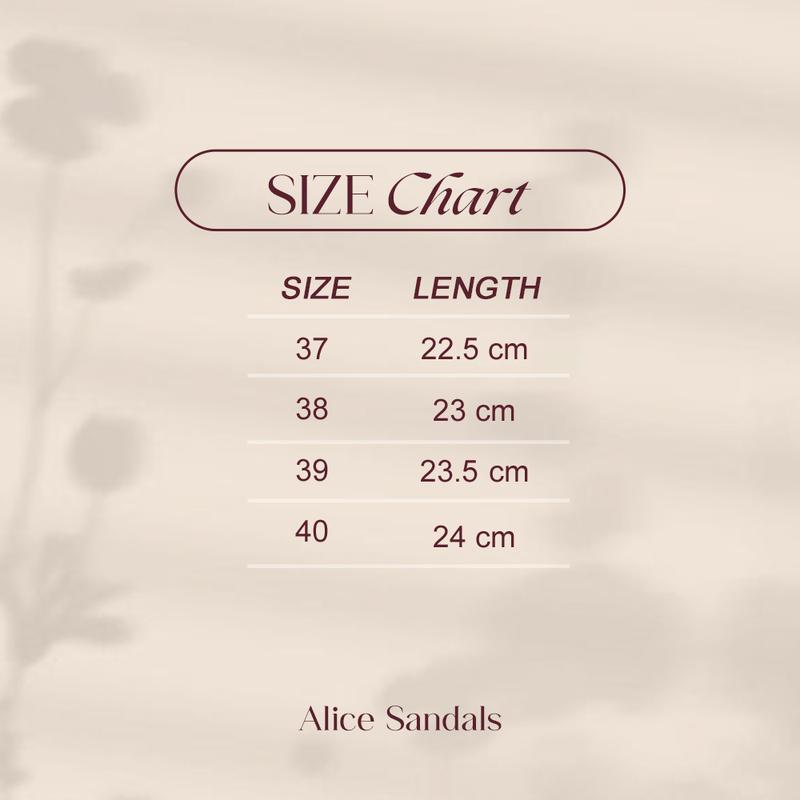Isabel Adelia ALICE Sandal Wanita Harian Elegan Teplek Kekinian Empuk Mewah Sendal Flat 8