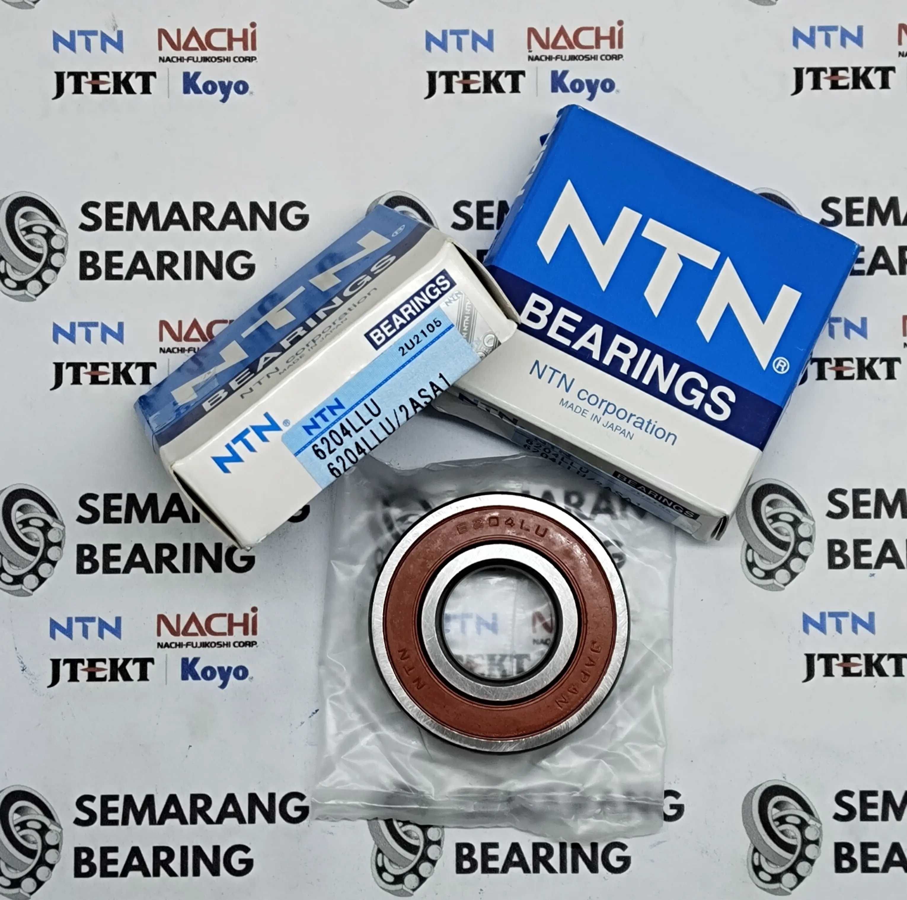 BEARING 6204 LLU 2RS NTN JAPAN LAHER 20x47x14mm
