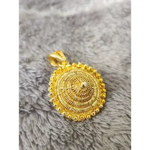 Liontin Sarong Toraja Chrome Emas Bergaransi