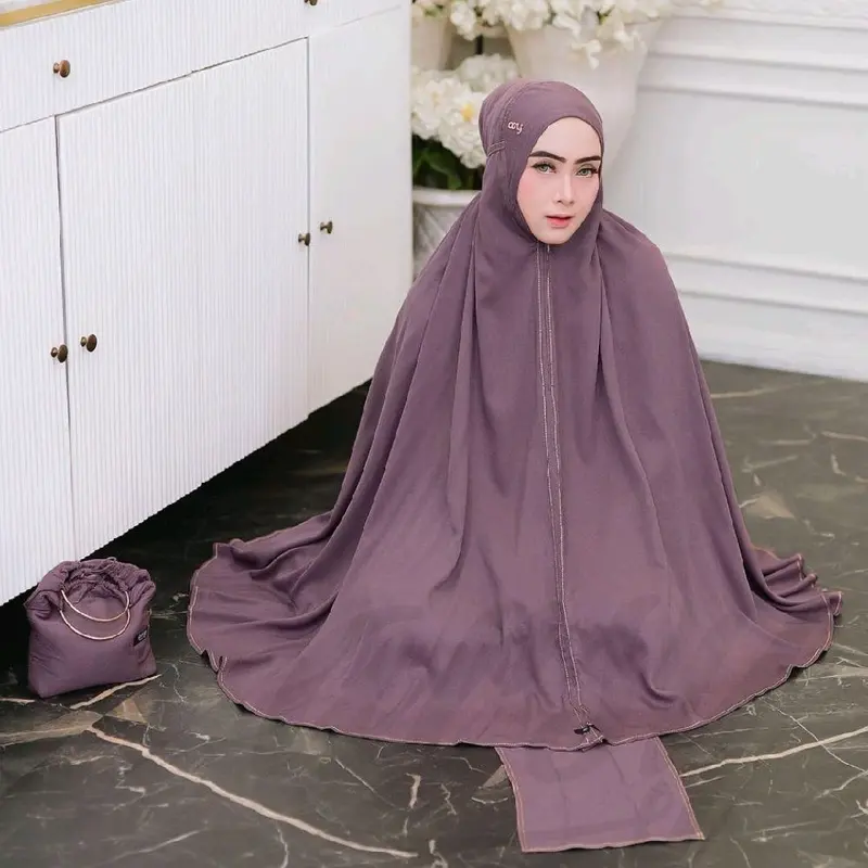 MUKENA QONITA PRAYER SET PREMIUM BY ARSY HIJAB MUKENA DEWASA JUMBO MUKENA DAILY STELAN MUKENA RAYON TWILL ADEM FREE TAS 8
