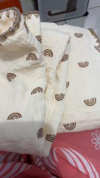 Product Review of Selimut Bayi Newborn Bamboo Lembut Halus Nyaman Ukuran 100 x 100 cm from D**a 2