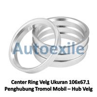 Gambar Center Ring Velg 106x67.1 Cincin Hub 106-67.1 Centering Bore Racing Anti Getar Mobil Ukuran 106 x 67.1 Pajero Sport - 106x67 dari Autoexile Kota Medan 1 Tokopedia