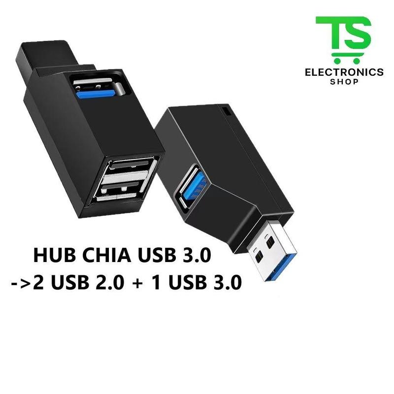 Bộ chia HUB USB 3.0 đa giao diện cắm trực tiếp tốc độ cao 3 cổng hub mở rộng 1 ra 3