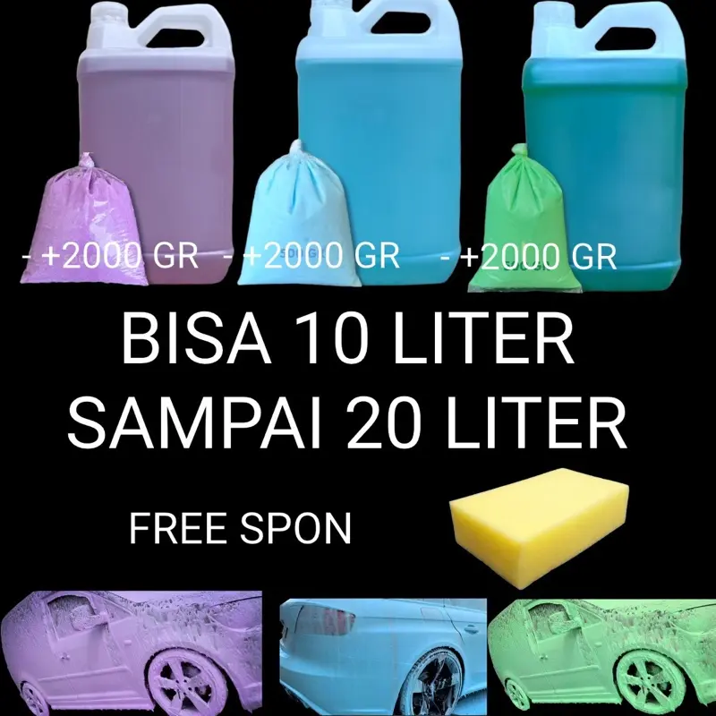 BIBIT BIANG SABUN CUCI MOTOR MOBIL Car Kendaraan