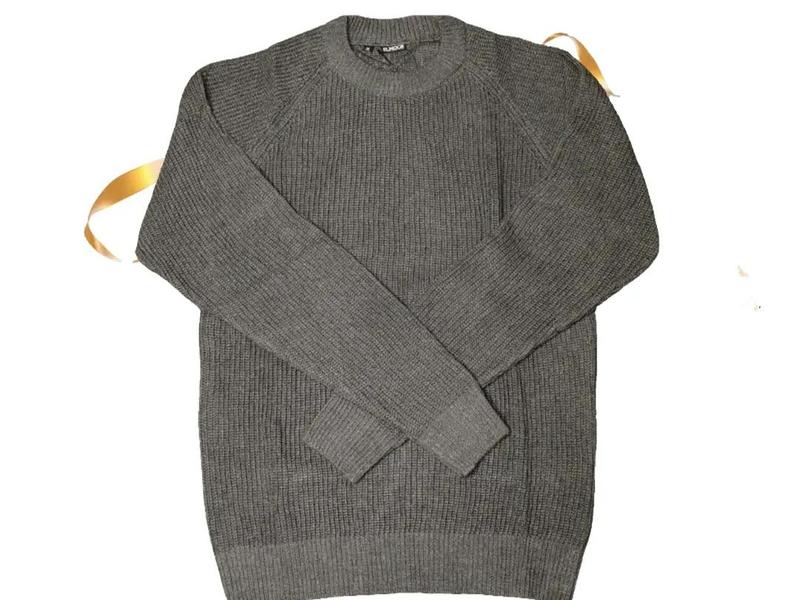 Sweater Rajut Premium Cotton Wool Pria Forzie Mats - Black Knit Crewneck O Neck Polos Tebal Lengan Panjang Hitam Slim-fitting Crew Neck Santai Wol Knitwear Cardigan Baju Katun Kerah Navy Motif Cowok 4